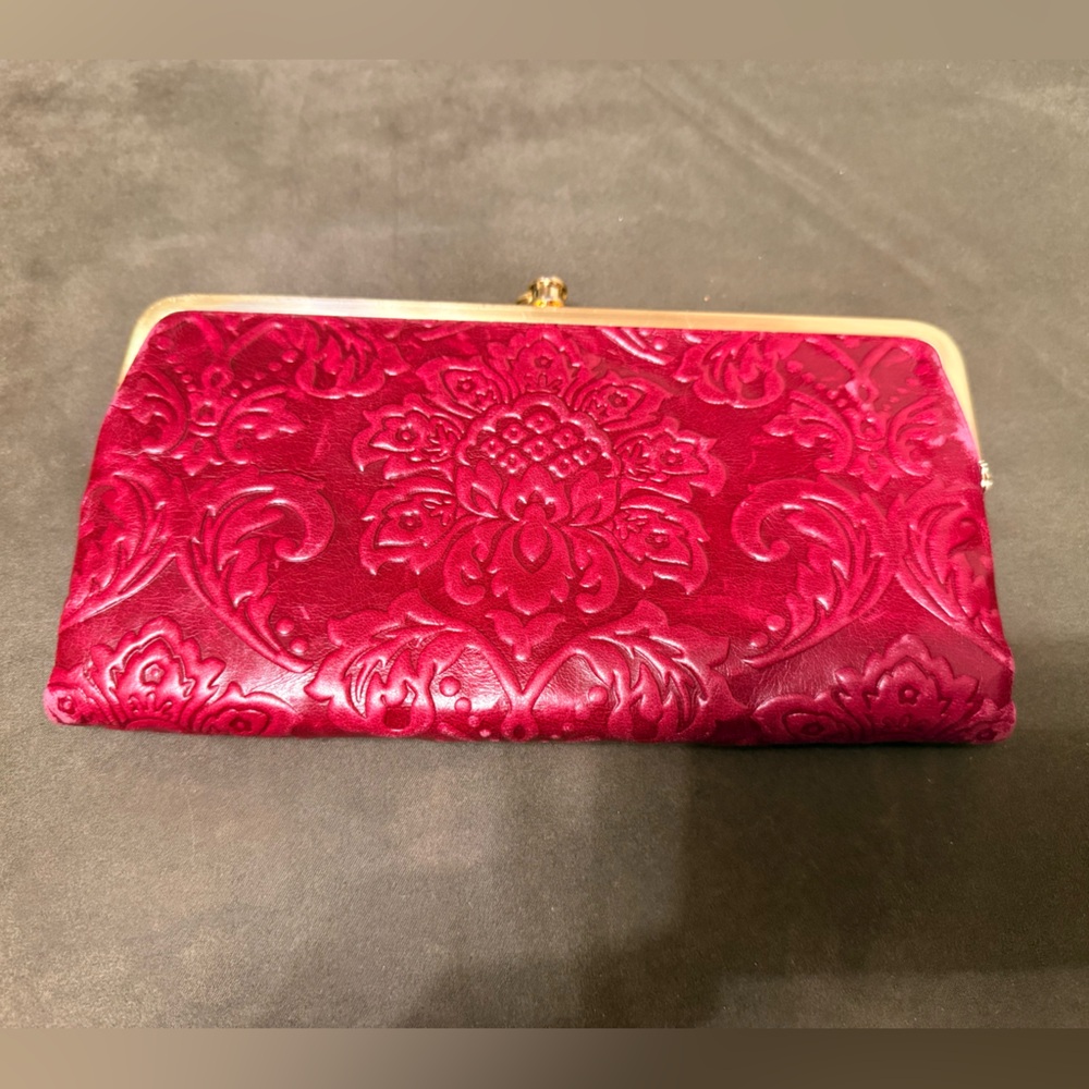 Hobo Elegant Red Clutch Bag